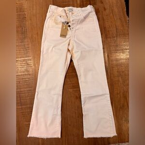 UpWest Cream High-Waisted Pants